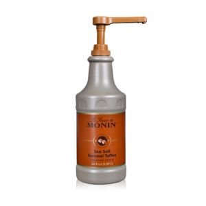 Salsa de Toffee con Caramelo y Sal Marina (Sea Salt Caramel Toffee) 64 oz.