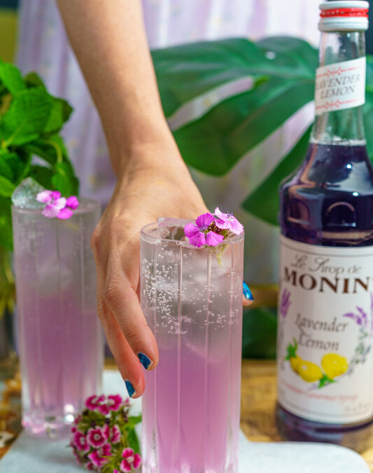 Soda Italiana de Lavanda Limón